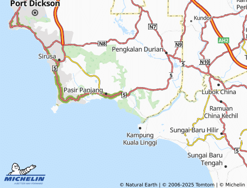 Carte MICHELIN Kampung Bukit Tembok - ViaMichelin