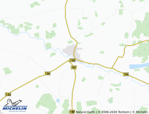 MICHELIN Pilviškiai map - ViaMichelin