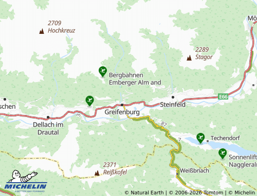 Mapa MICHELIN Kerschbaum - ViaMichelin