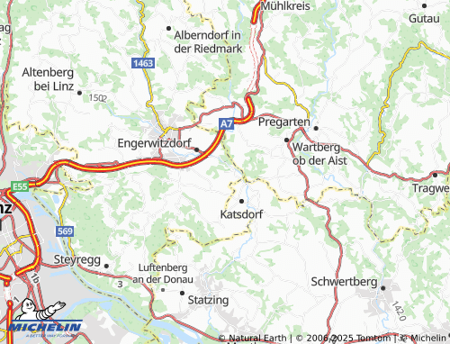 MICHELIN-Landkarte Gratz - ViaMichelin