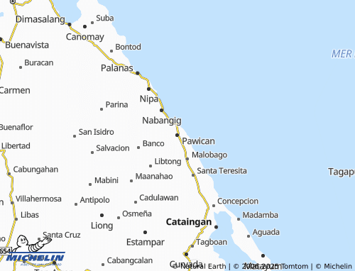 MICHELIN Pawican map - ViaMichelin