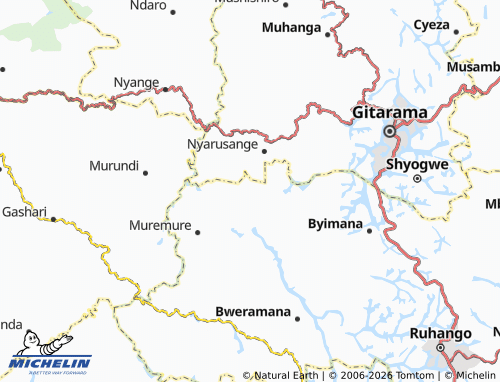 MICHELIN-Landkarte Kavumu - ViaMichelin