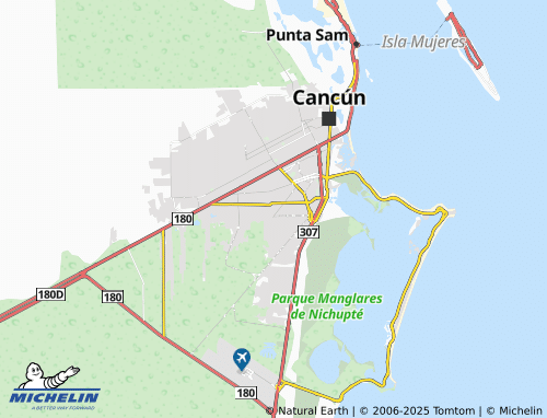 MICHELIN La Gran Plaza map - ViaMichelin