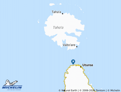 MICHELIN Niua map - ViaMichelin