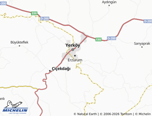 MICHELIN Kale map - ViaMichelin