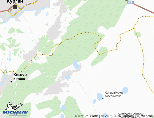 MICHELIN-Landkarte Patronnoye SNT - ViaMichelin