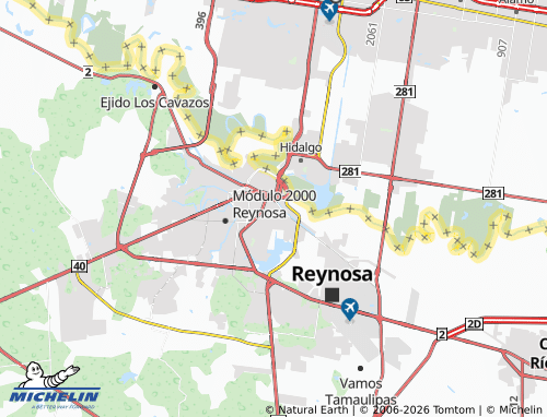 Mappa MICHELIN Reséndez Fierro - ViaMichelin