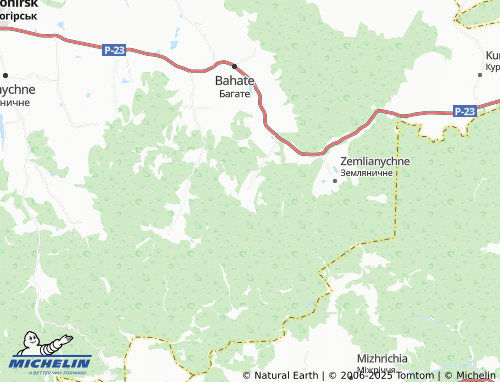 MICHELIN Synokamianka map - ViaMichelin