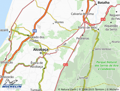 MICHELIN-Landkarte São Vicente - ViaMichelin