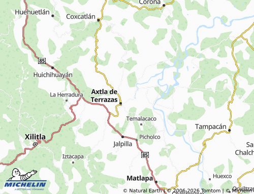 MICHELIN La Realidad map - ViaMichelin
