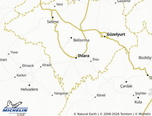 Mappa MICHELIN Ihlara - ViaMichelin