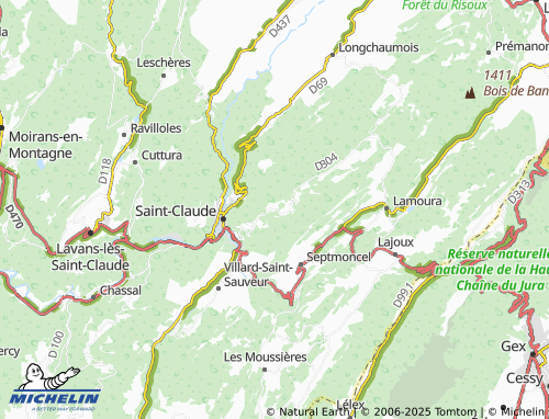 Carte MICHELIN Le Pontet - ViaMichelin