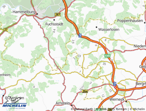 MICHELIN-Landkarte Neubessingen - ViaMichelin