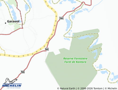 Mappa MICHELIN Kokoum Samba - ViaMichelin
