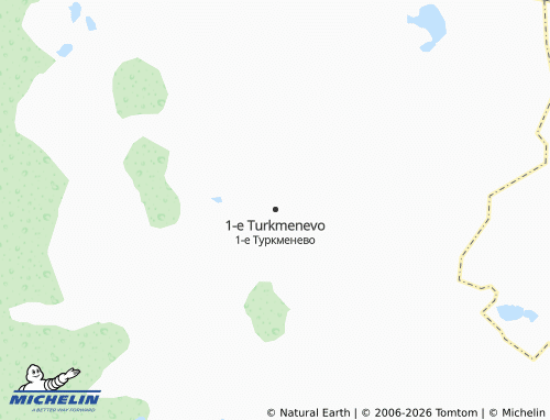 MICHELIN-Landkarte 1-e Turkmenevo - ViaMichelin