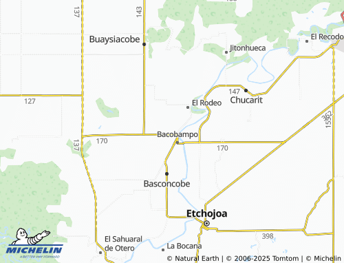 MICHELIN-Landkarte Tierras de Cultivo - ViaMichelin