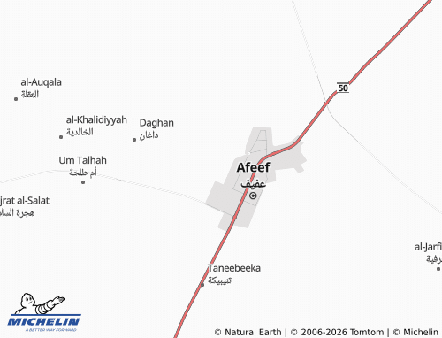 MICHELIN-Landkarte Ghirnatah - ViaMichelin