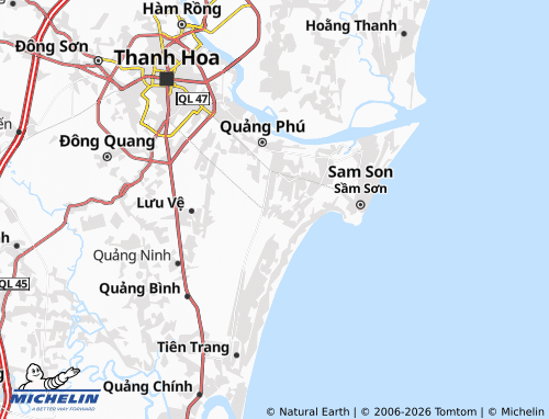 Mapa MICHELIN Quảng Minh - ViaMichelin