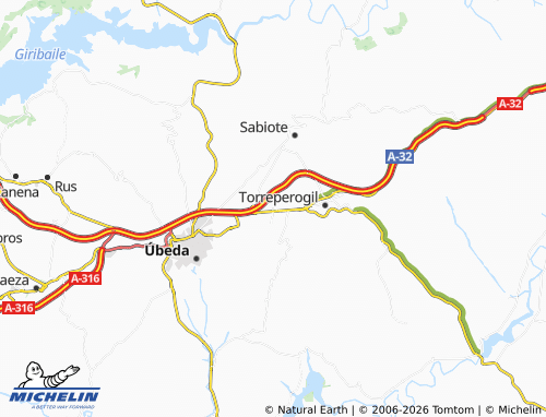MICHELIN El Campillo map - ViaMichelin