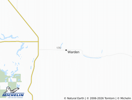 Carte MICHELIN Warden - ViaMichelin