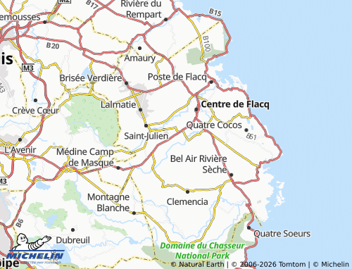 MICHELIN Bonne Mère map - ViaMichelin