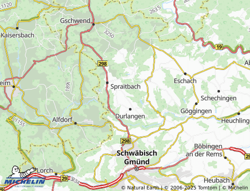 MICHELIN Tanau map - ViaMichelin