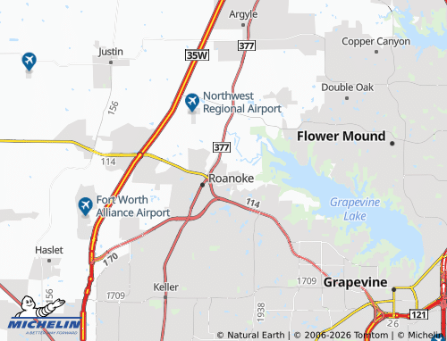 Mappa MICHELIN Marshall Creek - ViaMichelin