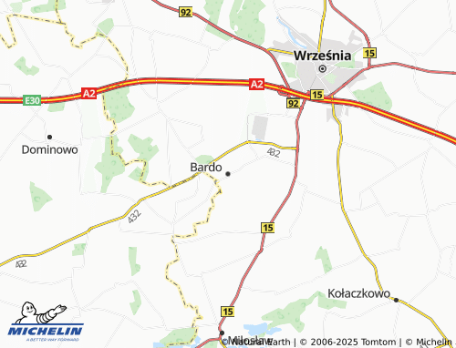 MICHELIN-Landkarte Bardo - ViaMichelin