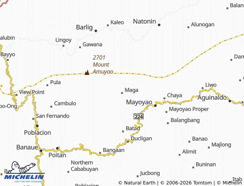 MICHELIN Maga map - ViaMichelin