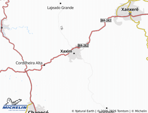 Mappa MICHELIN Guarany - ViaMichelin