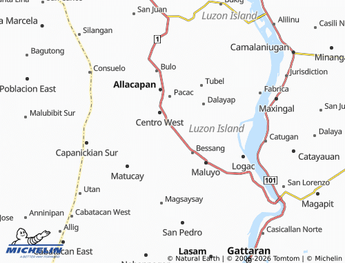 Mappa MICHELIN Labben - ViaMichelin