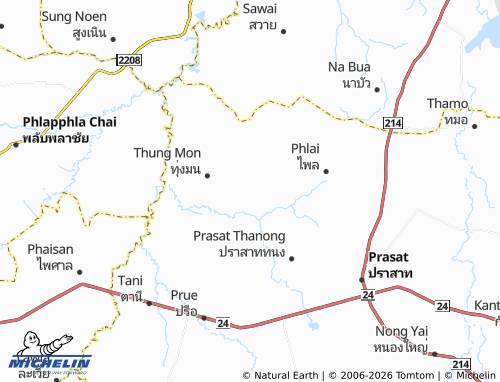 Kaart MICHELIN Samut - ViaMichelin