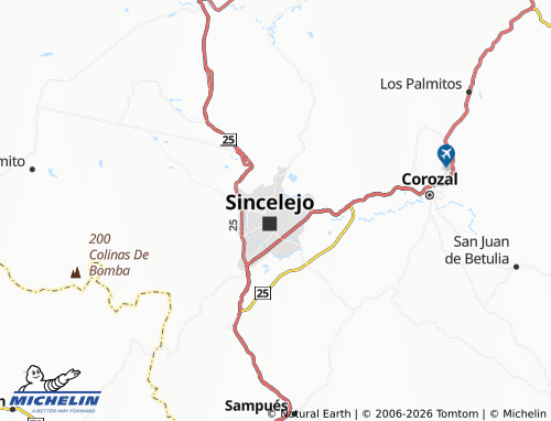 Mapa MICHELIN La Palma - ViaMichelin
