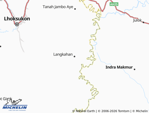 MICHELIN Langkahan map - ViaMichelin