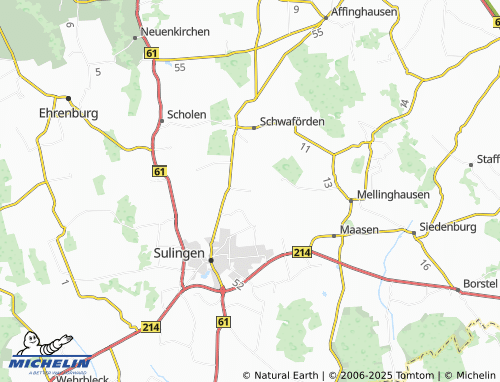 Carte MICHELIN Thiermann - ViaMichelin