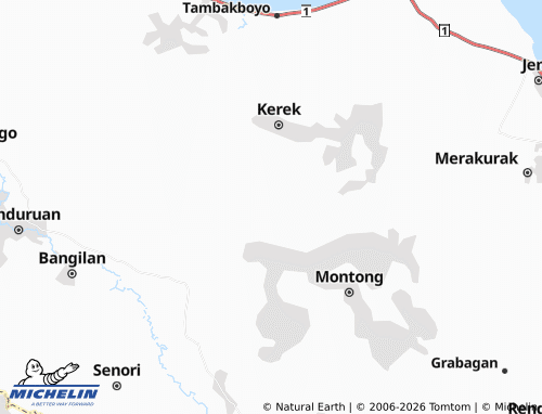 Carte MICHELIN Tengger Wetan - ViaMichelin