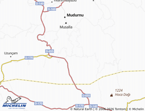 Mappa MICHELIN Timaraktaş - ViaMichelin
