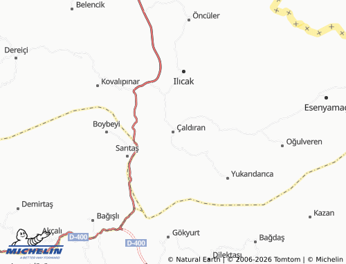 MICHELIN-Landkarte Çaldıran - ViaMichelin