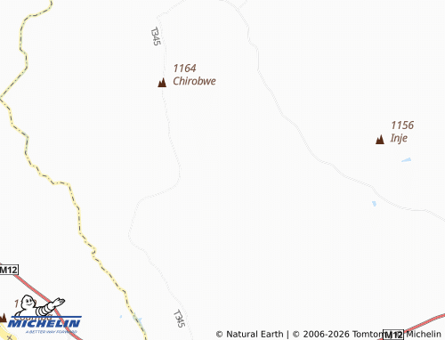 MICHELIN Chalonga map - ViaMichelin