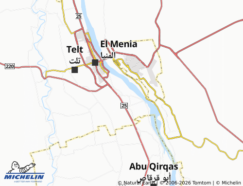 Mappa MICHELIN Bani Muhammad Sultan - ViaMichelin