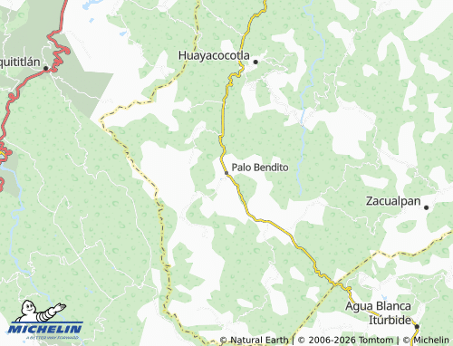 Mapa MICHELIN Palo Bendito - ViaMichelin