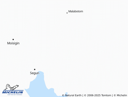 MICHELIN Klasegun map - ViaMichelin