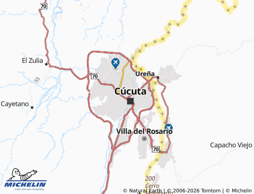 Mapa MICHELIN Popular - ViaMichelin