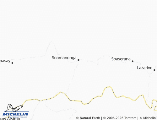 Mappa MICHELIN Soamanonga - ViaMichelin