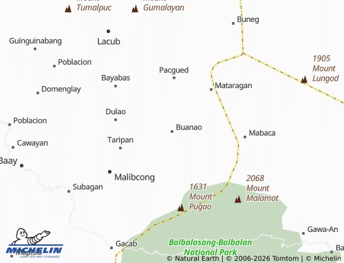 MICHELIN Buanao map - ViaMichelin