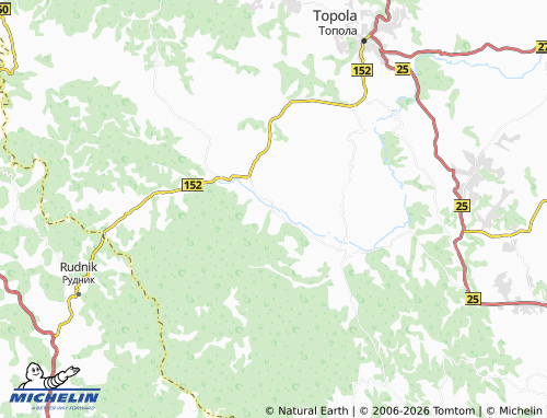 Mapa MICHELIN Blaznava - ViaMichelin