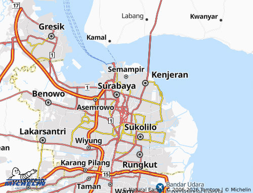 Mapa MICHELIN Kapasan - ViaMichelin