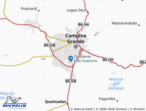 Mapa MICHELIN Tambor - ViaMichelin