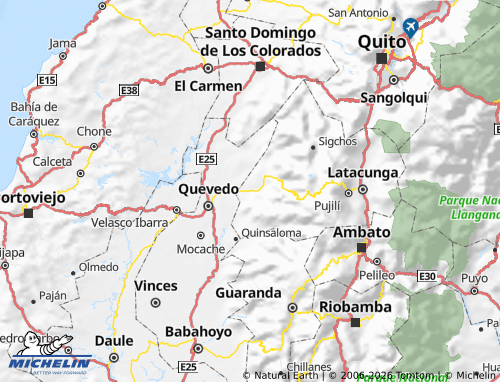Carte MICHELIN La Maná - ViaMichelin