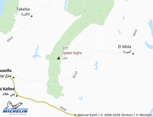 MICHELIN-Landkarte al-Rahmah - ViaMichelin